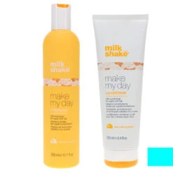Simple Milk_shake Make My Day Shampoo 10.1 Oz & Make My Day Conditioner 8.4 Oz Combo Pack -Laladaisy Trendy 1446180.01 2
