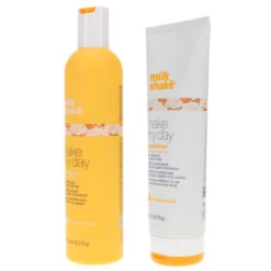 Simple Milk_shake Make My Day Shampoo 10.1 Oz & Make My Day Conditioner 8.4 Oz Combo Pack -Laladaisy Trendy 1446180.02 2