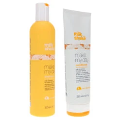 Simple Milk_shake Make My Day Shampoo 10.1 Oz & Make My Day Conditioner 8.4 Oz Combo Pack -Laladaisy Trendy 1446180.06 2