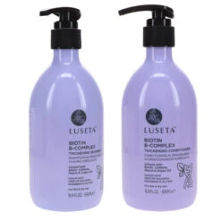 Simple Luseta Biotin B-Complex Thickening Shampoo 16.9 Oz & Biotin B-Complex Thickening Conditioner 16.9 Oz Combo Pack -Laladaisy Trendy 1446557.06