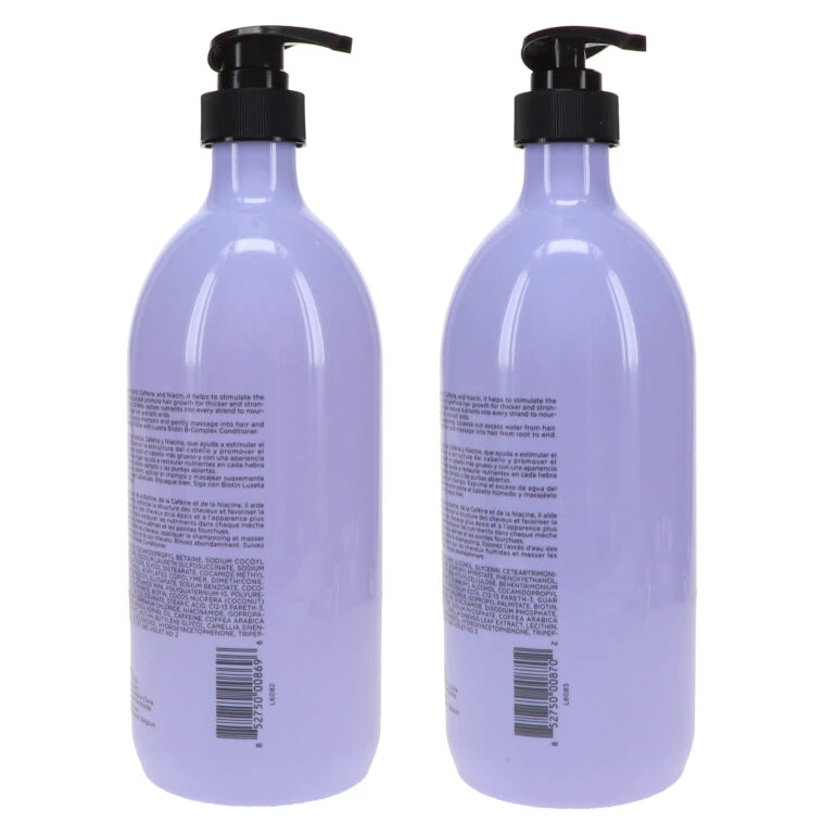 Simple Luseta Biotin B-Complex Thickening Shampoo 33.8 Oz & Biotin B-Complex Thickening Conditioner 33.8 Oz Combo Pack 8 Simple Luseta Biotin B-Complex Thickening Shampoo 33.8 Oz & Biotin B-Complex Thickening Conditioner 33.8 Oz Combo Pack - Image 6