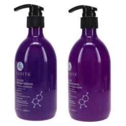 Simple Luseta Color Brightening Purple Shampoo 16.9 Oz & Color Brightening Purple Conditioner 16.9 Oz Combo Pack 11 Simple Luseta Color Brightening Purple Shampoo 16.9 Oz & Color Brightening Purple Conditioner 16.9 Oz Combo Pack -Laladaisy Trendy 1446559.02