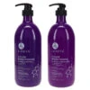 Simple Luseta Color Brightening Purple Shampoo 33.8 Oz & Color Brightening Purple Conditioner 33.8 Oz Combo Pack -Laladaisy Trendy 1446560.01