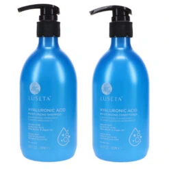 Simple Luseta Hyaluronic Acid Moisturizing Shampoo 16.9 Oz & Hyaluronic Acid Moisturizing Conditioner 16.9 Oz Combo Pack -Laladaisy Trendy 1446561.01