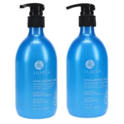 Simple Luseta Hyaluronic Acid Moisturizing Shampoo 16.9 Oz & Hyaluronic Acid Moisturizing Conditioner 16.9 Oz Combo Pack -Laladaisy Trendy 1446561.06