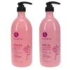 Simple Luseta Rose Oil Shampoo 33.8 Oz & Rose Oil Conditioner 33.8 Oz Combo Pack -Laladaisy Trendy 1446563.01