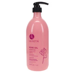 Simple Luseta Rose Oil Shampoo 33.8 Oz & Rose Oil Conditioner 33.8 Oz Combo Pack -Laladaisy Trendy 1446563.07