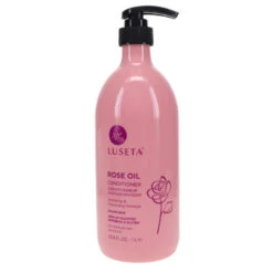 Simple Luseta Rose Oil Shampoo 33.8 Oz & Rose Oil Conditioner 33.8 Oz Combo Pack -Laladaisy Trendy 1446563.08