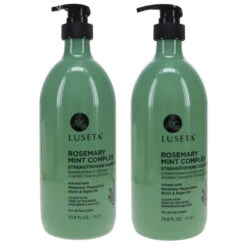 Simple Luseta Rosemary Mint Complex Shampoo 33.8 Oz & Rosemary Mint Complex Conditioner 33.8 Oz Combo Pack -Laladaisy Trendy 1446566.06