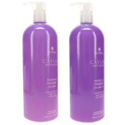 Simple Alterna CAVIAR Anti-Aging Multiplying Volume Shampoo 33.8 Oz & Anti-Aging Multiplying Volume Conditioner 33.8 Oz Combo Pack -Laladaisy Trendy 1446584.06 2