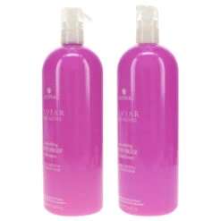 Simple Alterna CAVIAR Smoothing Anti-Frizz Shampoo 33.8 Oz & Anti-Aging Smoothing Anti-Frizz Conditioner 33.8 Oz Combo Pack -Laladaisy Trendy 1446586.02