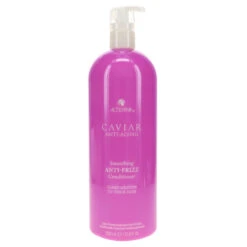 Simple Alterna CAVIAR Smoothing Anti-Frizz Shampoo 33.8 Oz & Anti-Aging Smoothing Anti-Frizz Conditioner 33.8 Oz Combo Pack -Laladaisy Trendy 1446586.08