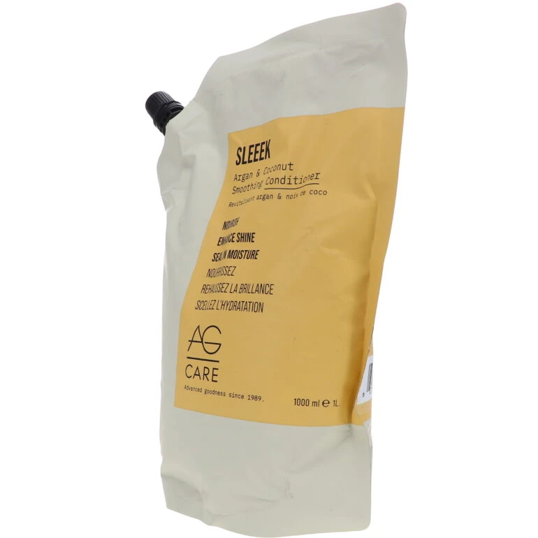 Simple AG Care Sleeek Argan & Coconut Smoothing Conditioner 33.8 Oz 4 Simple AG Care Sleeek Argan & Coconut Smoothing Conditioner 33.8 Oz - Image 2