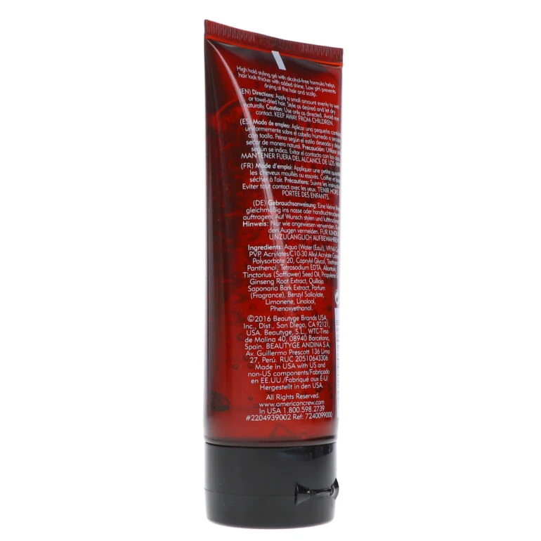 Simple American Crew Firm Hold Styling Gel 3.3 Oz 6 Simple American Crew Firm Hold Styling Gel 3.3 Oz - Image 4