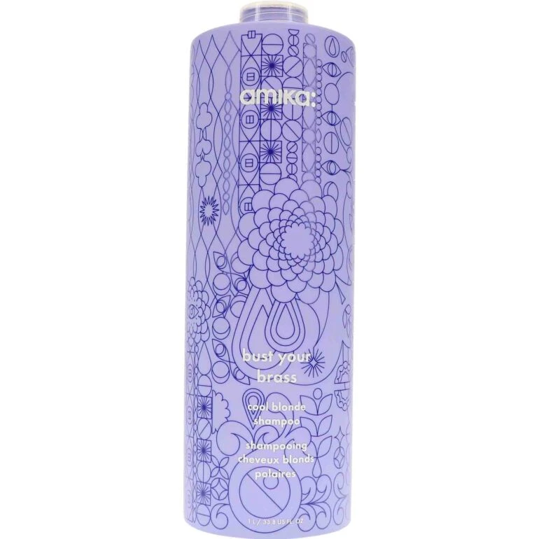 Simple Amika Bust Your Brass Cool Blonde Shampoo 33.8 Oz 3 Simple Amika Bust Your Brass Cool Blonde Shampoo 33.8 Oz