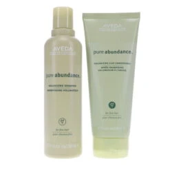 Simple Aveda Pure Abundance Volumizing Shampoo 8.5 Oz & Pure Abundance Volumizing Clay Conditioner 6.7 Oz Combo Pack
