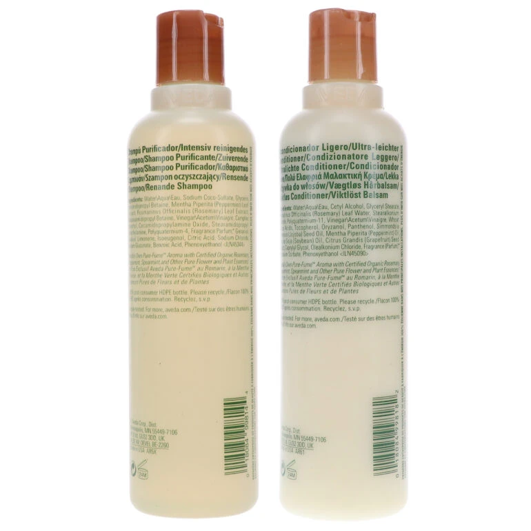 Simple Aveda Rosemary Mint Shampoo 8.5 Oz & Rosemary Mint Conditioner 8.5 Oz Combo Pack 6 Simple Aveda Rosemary Mint Shampoo 8.5 Oz & Rosemary Mint Conditioner 8.5 Oz Combo Pack - Image 4