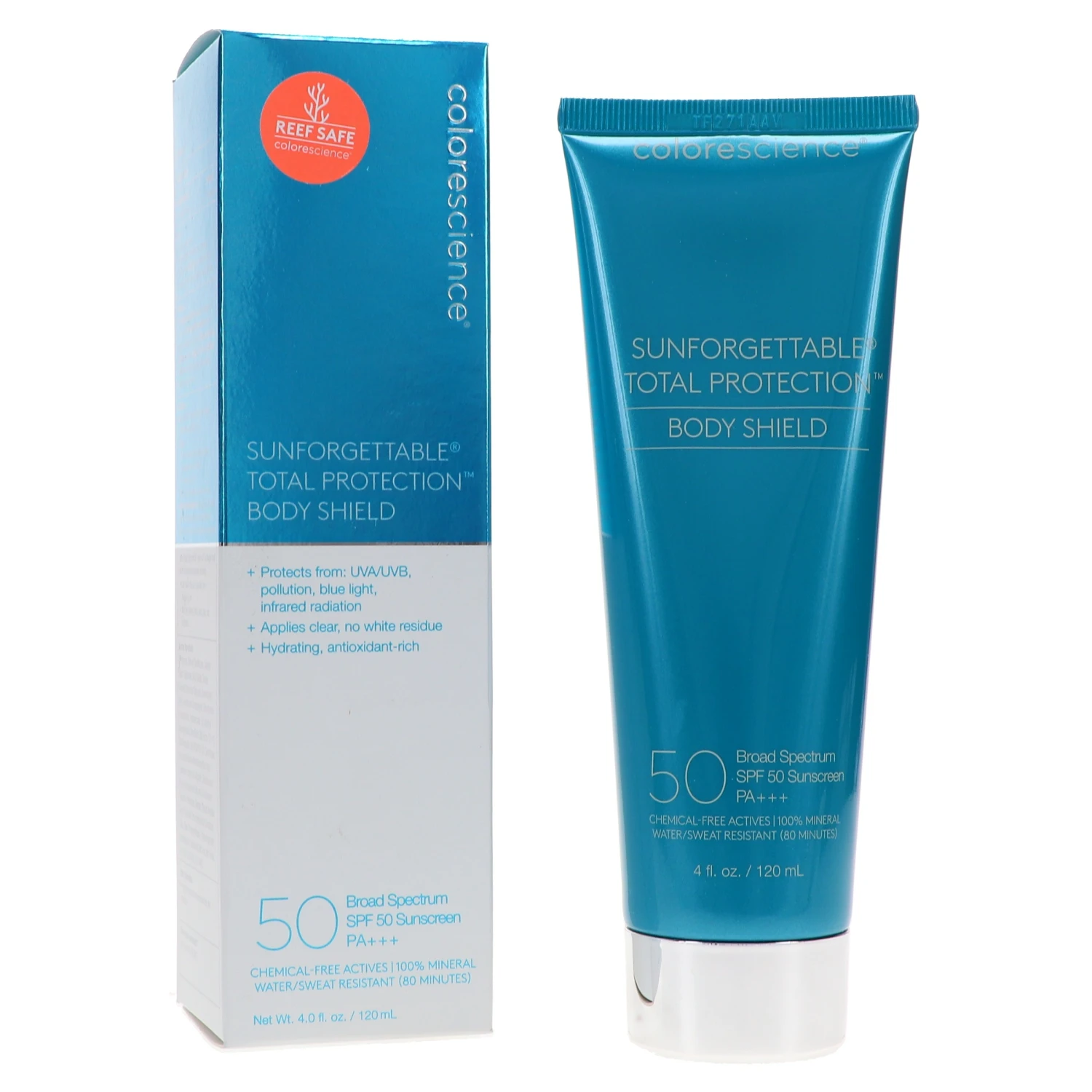 Simple Colorescience Sunforgettable Total Protection SPF 50 Body Shield 4 Oz 8 Simple Colorescience Sunforgettable Total Protection SPF 50 Body Shield 4 Oz - Image 7