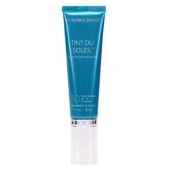 Simple Colorescience Tint Du Soleil SPF 30 UV Protective Foundation Medium 1 Oz