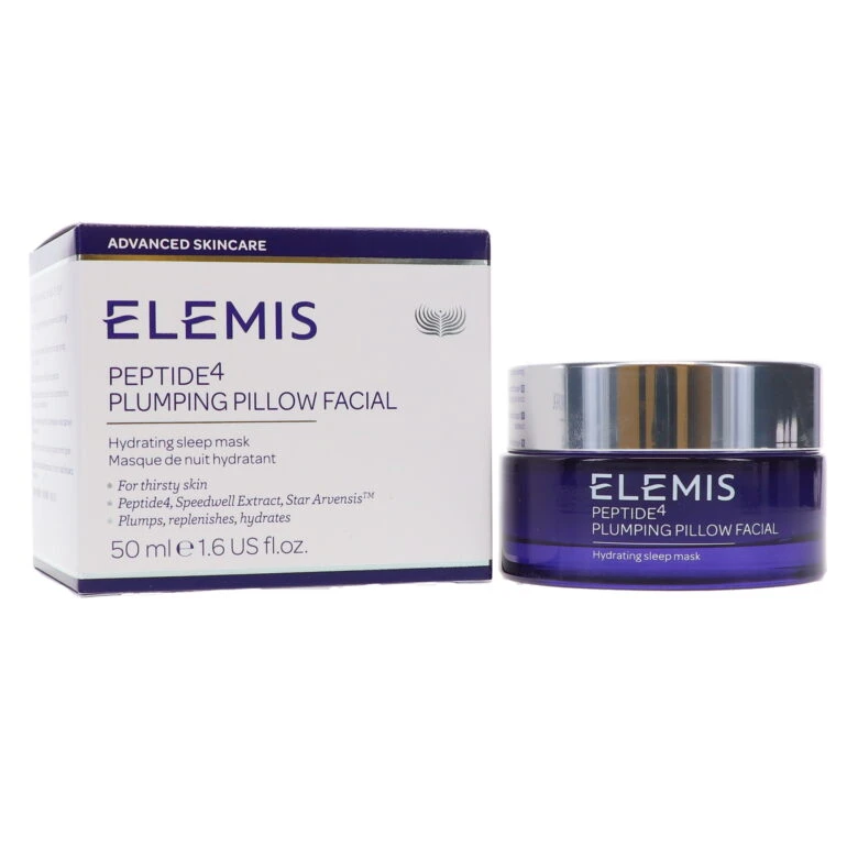 Simple ELEMIS Peptide⁴ Plumping Pillow Facial 1.6 Oz 3 Simple ELEMIS Peptide⁴ Plumping Pillow Facial 1.6 Oz