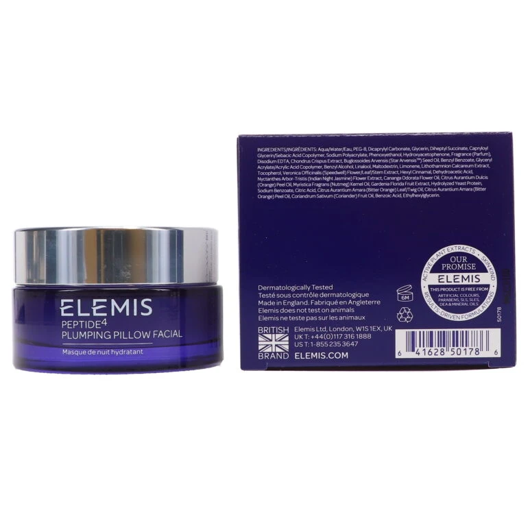 Simple ELEMIS Peptide⁴ Plumping Pillow Facial 1.6 Oz 4 Simple ELEMIS Peptide⁴ Plumping Pillow Facial 1.6 Oz - Image 2