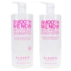 Simple ELEVEN Australia Smooth Me Now Anti-Frizz Shampoo 32.5 Oz & Smooth Me Now Anti-Frizz Conditioner 32.5 Oz Combo Pack