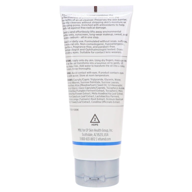 Simple EltaMD Oil-In-Gel Cleanser 3.4 Oz 6 Simple EltaMD Oil-In-Gel Cleanser 3.4 Oz - Image 4