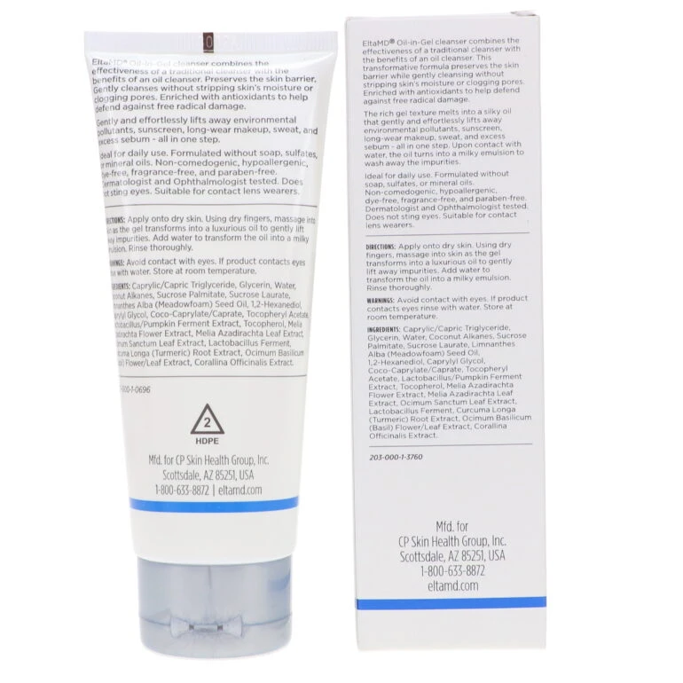 Simple EltaMD Oil-In-Gel Cleanser 3.4 Oz 10 Simple EltaMD Oil-In-Gel Cleanser 3.4 Oz - Image 8