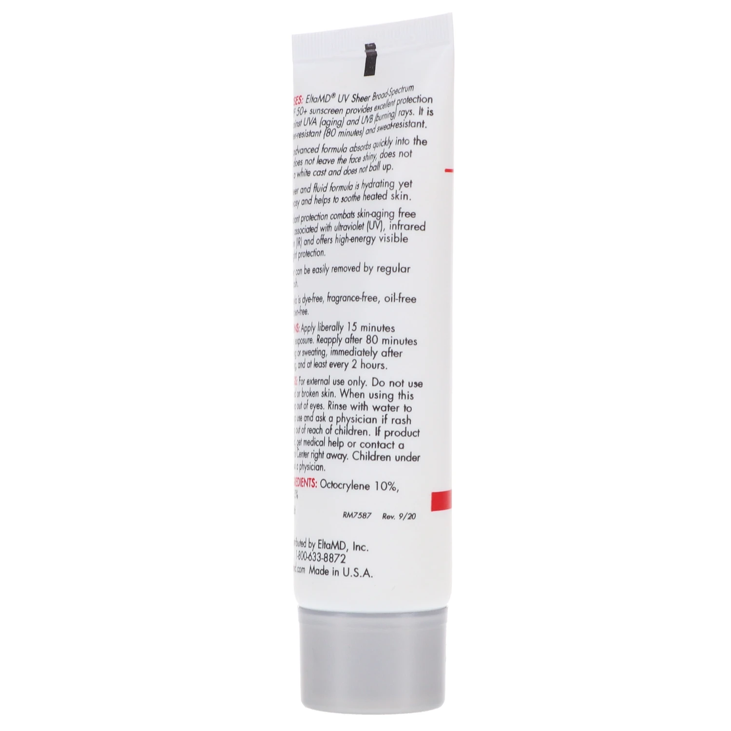 Simple EltaMD UV Sheer Broad Spectrum SPF 50+ 1.7 Oz 7 Simple EltaMD UV Sheer Broad Spectrum SPF 50+ 1.7 Oz - Image 5