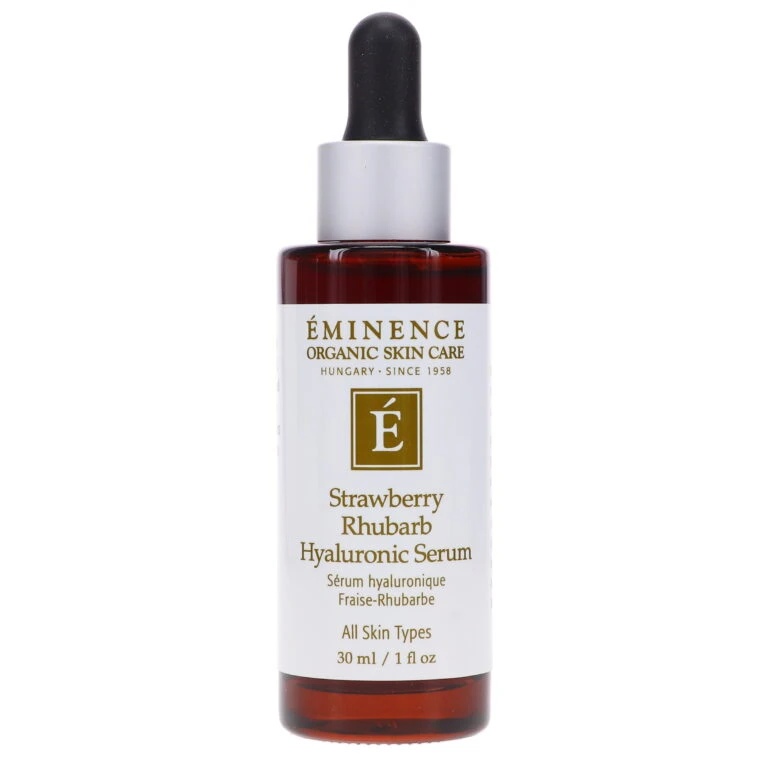 Simple Eminence Strawberry Rhubarb Hyaluronic Serum 1 Oz 3 Simple Eminence Strawberry Rhubarb Hyaluronic Serum 1 Oz