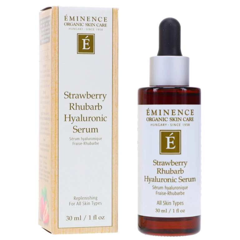 Simple Eminence Strawberry Rhubarb Hyaluronic Serum 1 Oz 9 Simple Eminence Strawberry Rhubarb Hyaluronic Serum 1 Oz - Image 7