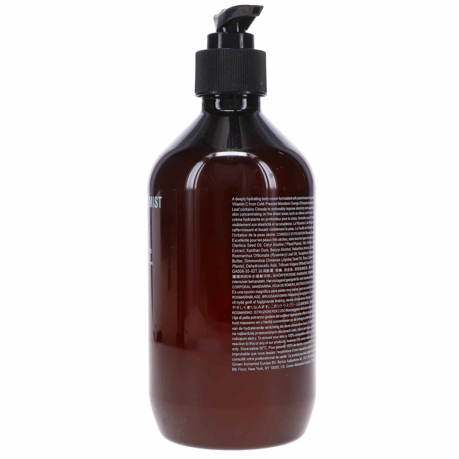 Simple Grown Alchemist Body Cream Mandarin Rosemary Leaf 16.9 Oz 5 Simple Grown Alchemist Body Cream Mandarin Rosemary Leaf 16.9 Oz - Image 3