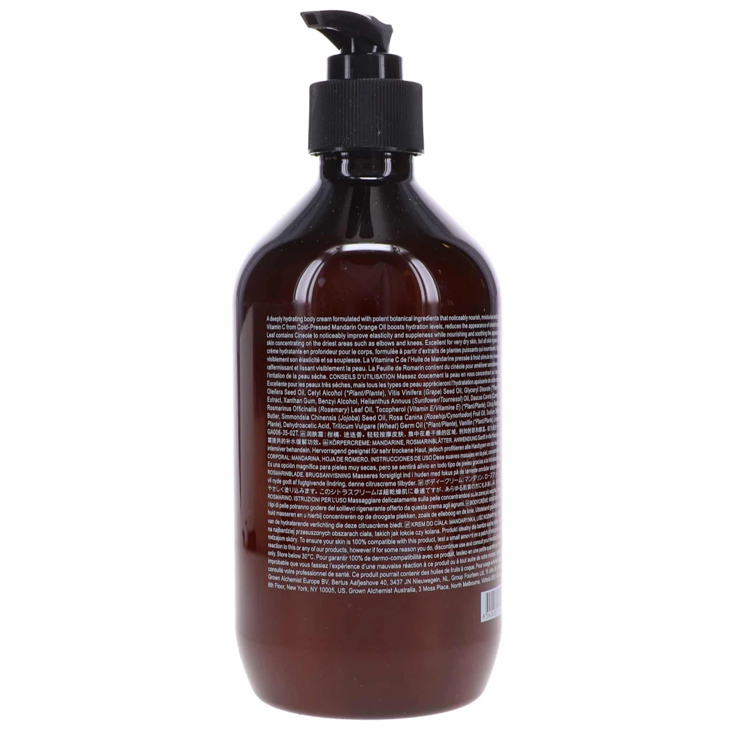 Simple Grown Alchemist Body Cream Mandarin Rosemary Leaf 16.9 Oz 6 Simple Grown Alchemist Body Cream Mandarin Rosemary Leaf 16.9 Oz - Image 4