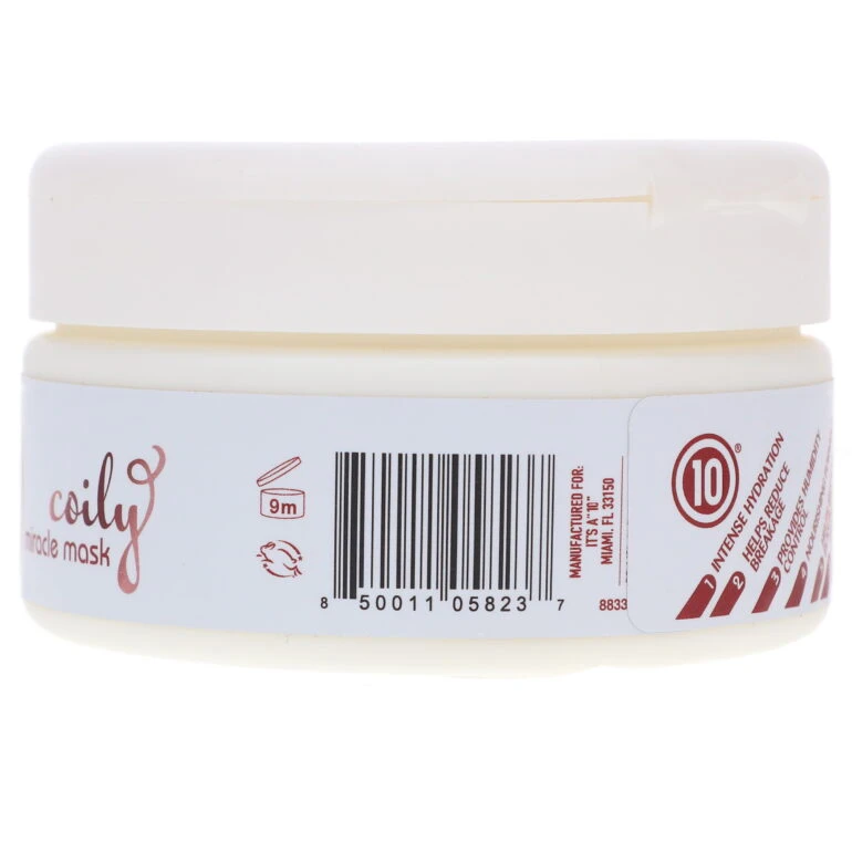 Simple It’s A 10 Coily Miracle Mask 8 Oz 5 Simple It’s A 10 Coily Miracle Mask 8 Oz - Image 3