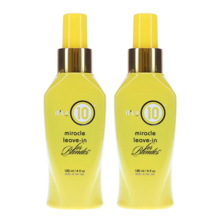 Simple It’s A 10 Miracle Blonde Leave-In 4 Oz 2 Pack 3 Simple It’s A 10 Miracle Blonde Leave-In 4 Oz 2 Pack