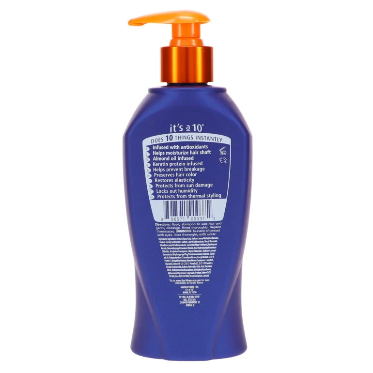 Simple It’s A 10 Miracle Shampoo Plus Keratin 10 Oz 7 Simple It’s A 10 Miracle Shampoo Plus Keratin 10 Oz - Image 5