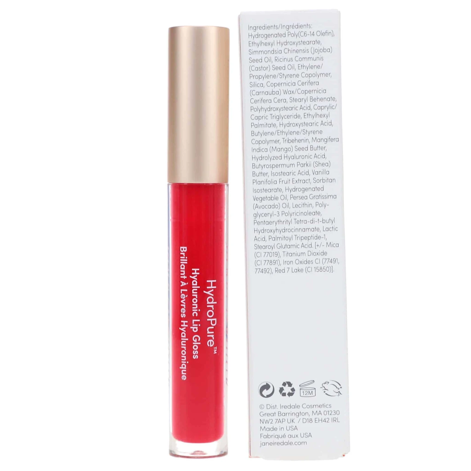 Simple Jane Iredale HydroPure Hyaluronic Lip Gloss Berry Red 0.17 Oz 10 Simple Jane Iredale HydroPure Hyaluronic Lip Gloss Berry Red 0.17 Oz - Image 8