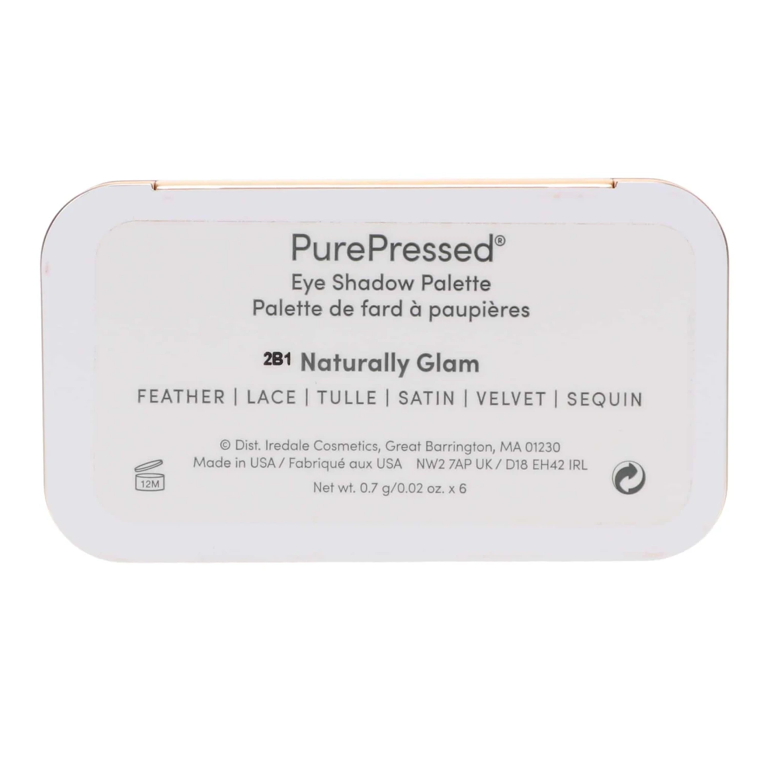 Simple Jane Iredale Naturally Glam PurePressed Eye Shadow Palette 0.02 Oz 4 Simple Jane Iredale Naturally Glam PurePressed Eye Shadow Palette 0.02 Oz - Image 2