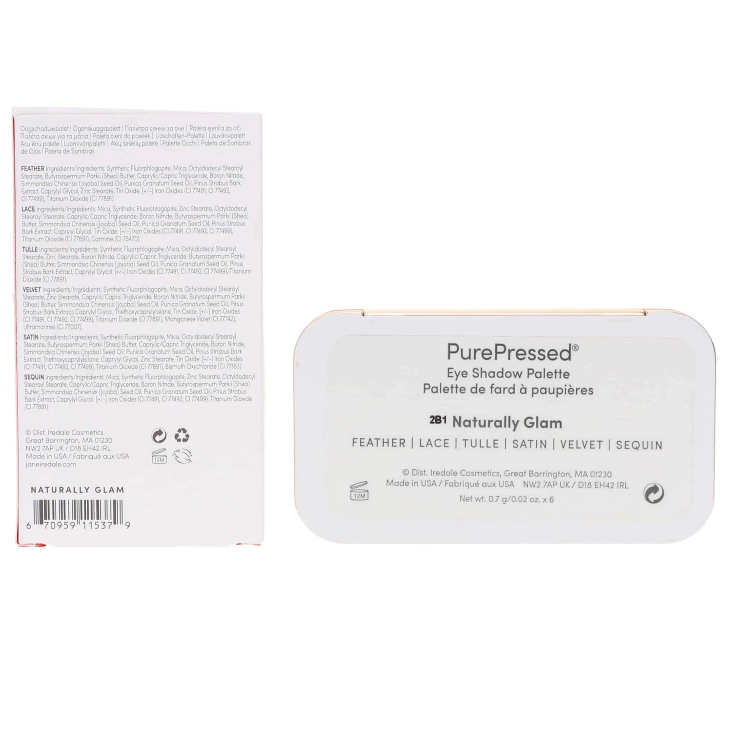 Simple Jane Iredale Naturally Glam PurePressed Eye Shadow Palette 0.02 Oz 10 Simple Jane Iredale Naturally Glam PurePressed Eye Shadow Palette 0.02 Oz - Image 8