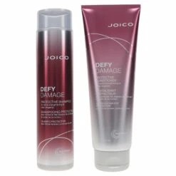 Simple Joico Defy Damage Protective Shampoo 10.1 Oz & Defy Damage Protective Conditioner 8.5 Oz Combo Pack