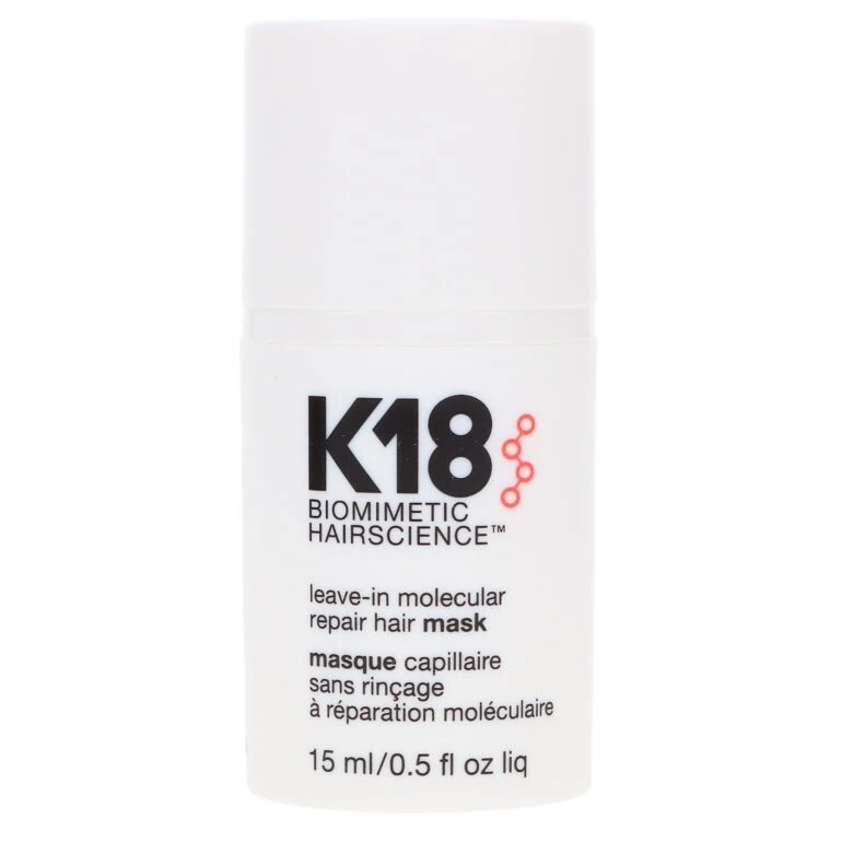 Simple K18 Leave-In Molecular Repair Hair Mask 0.5 Oz 3 Simple K18 Leave-In Molecular Repair Hair Mask 0.5 Oz