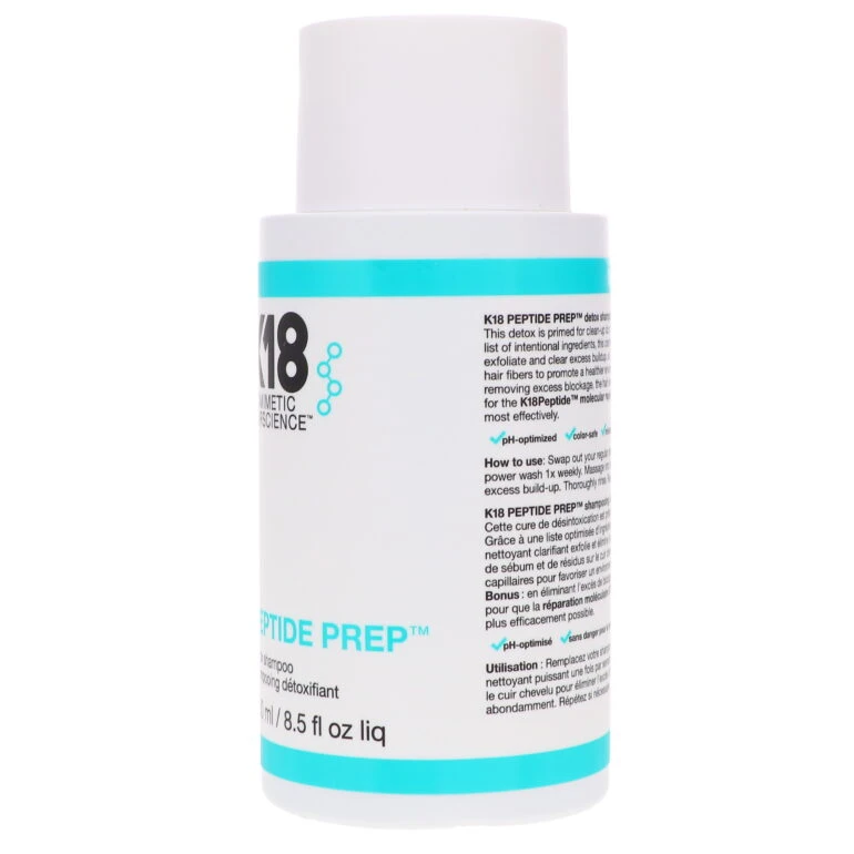 Simple K18 Peptide Prep Detox Shampoo 8.5 Oz 4 Simple K18 Peptide Prep Detox Shampoo 8.5 Oz - Image 2