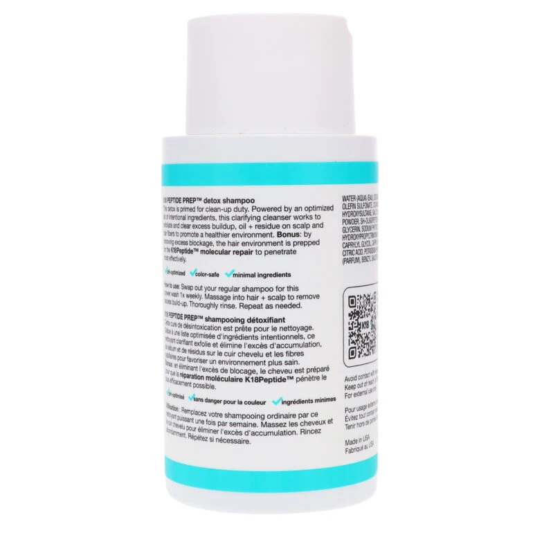 Simple K18 Peptide Prep Detox Shampoo 8.5 Oz 6 Simple K18 Peptide Prep Detox Shampoo 8.5 Oz - Image 4