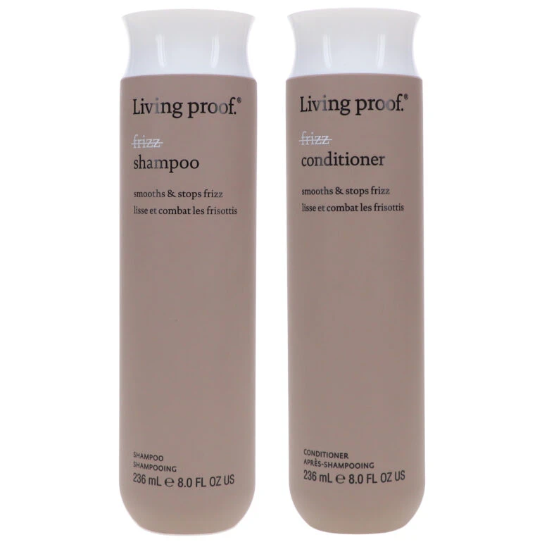 Simple Living Proof No Frizz Shampoo 8 Oz & No Frizz Conditioner 8 Oz Combo Pack 3 Simple Living Proof No Frizz Shampoo 8 Oz & No Frizz Conditioner 8 Oz Combo Pack