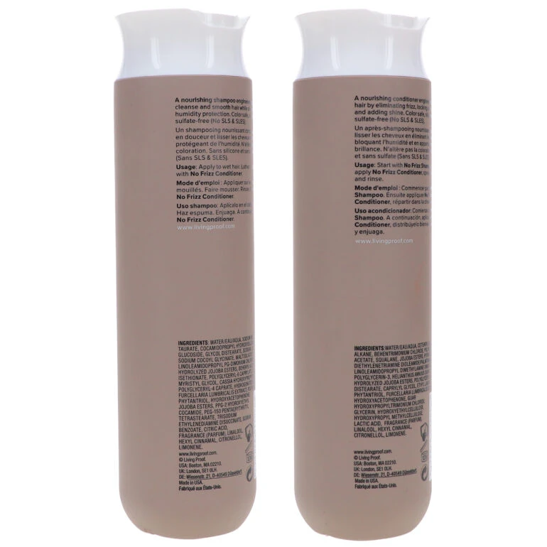 Simple Living Proof No Frizz Shampoo 8 Oz & No Frizz Conditioner 8 Oz Combo Pack 5 Simple Living Proof No Frizz Shampoo 8 Oz & No Frizz Conditioner 8 Oz Combo Pack - Image 3