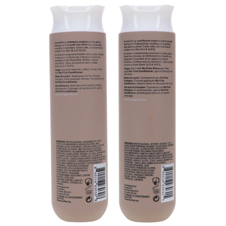 Simple Living Proof No Frizz Shampoo 8 Oz & No Frizz Conditioner 8 Oz Combo Pack 6 Simple Living Proof No Frizz Shampoo 8 Oz & No Frizz Conditioner 8 Oz Combo Pack - Image 4