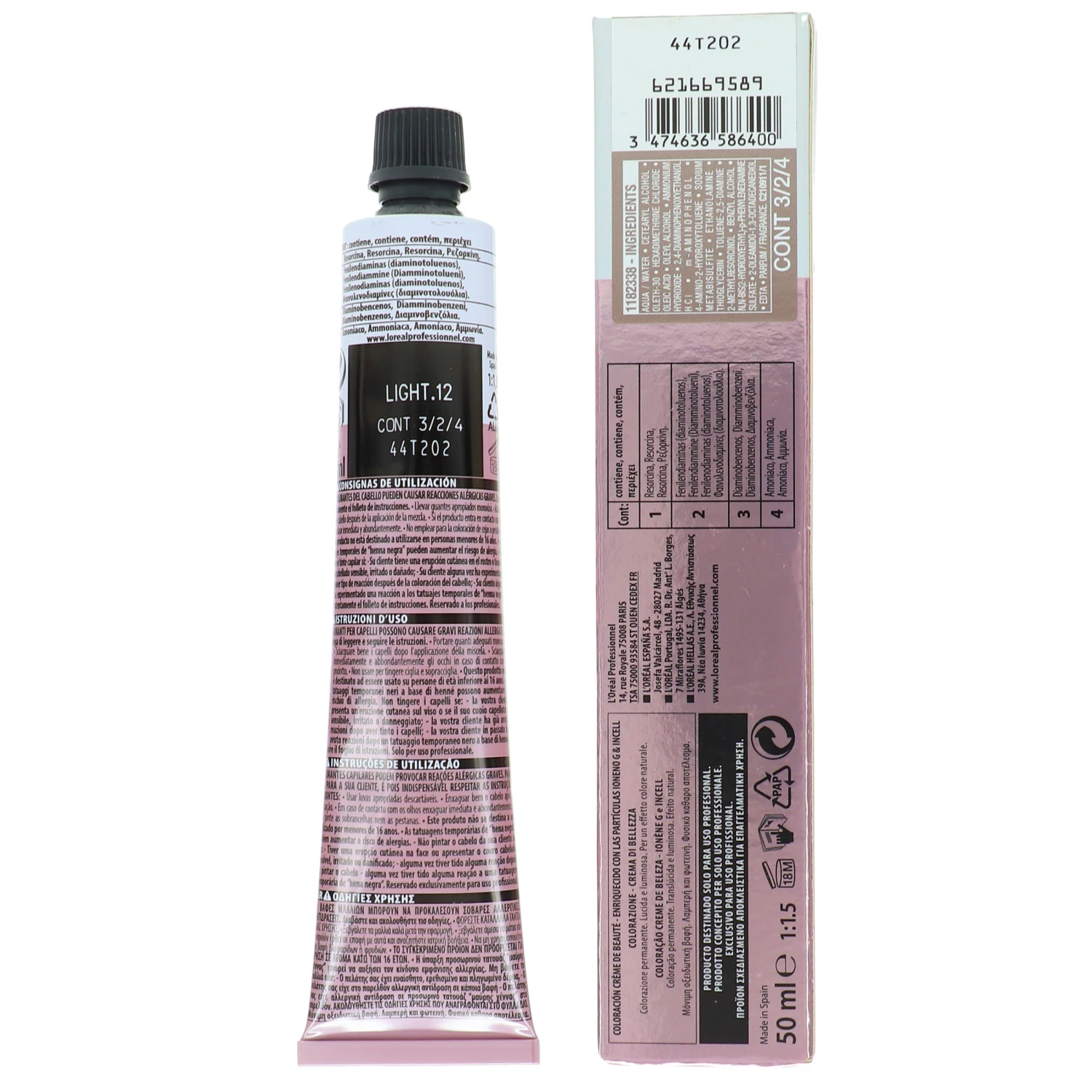 Simple L’Oreal Professionnel Majirel Glow Light Base .12 V511 1.7 Oz 4 Simple L’Oreal Professionnel Majirel Glow Light Base .12 V511 1.7 Oz - Image 2