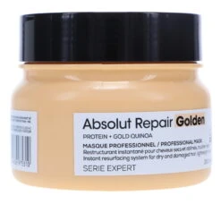 Simple L’Oreal Professionnel Serie Expert Absolut Repair Golden Mask 8.5 Oz -Laladaisy Trendy loreal professionnel series expert absolut repair golden mask 8.520oz 1441115.8
