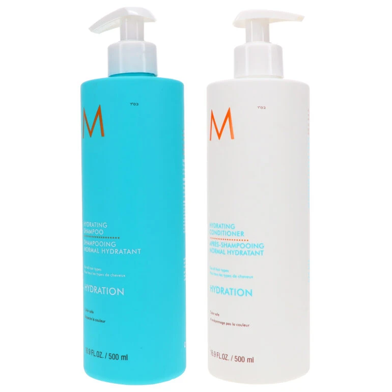 Simple Moroccanoil Hydrating Shampoo 16.9 Oz & Hydrating Conditioner 16.9 Oz Combo Pack 4 Simple Moroccanoil Hydrating Shampoo 16.9 Oz & Hydrating Conditioner 16.9 Oz Combo Pack - Image 2
