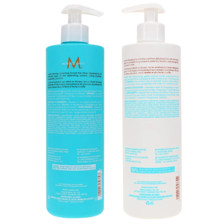 Simple Moroccanoil Hydrating Shampoo 16.9 Oz & Hydrating Conditioner 16.9 Oz Combo Pack 6 Simple Moroccanoil Hydrating Shampoo 16.9 Oz & Hydrating Conditioner 16.9 Oz Combo Pack - Image 4